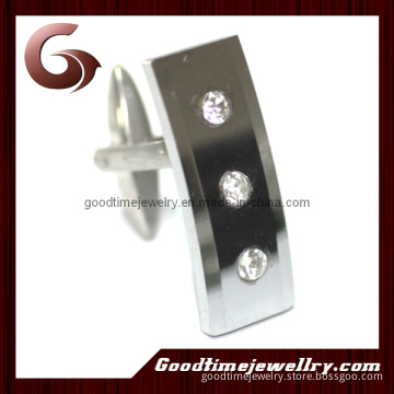 Genstone Tungsten Cufflinks